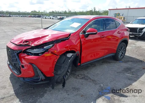 2022 Lexus Nx 250 z USA, uszkodzony, nr VIN 2T2ADCAZ9NC002488